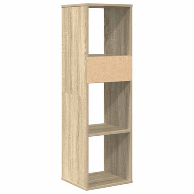 Kirjahylly Sonoma-tammi 34x31x112 cm lastulevy