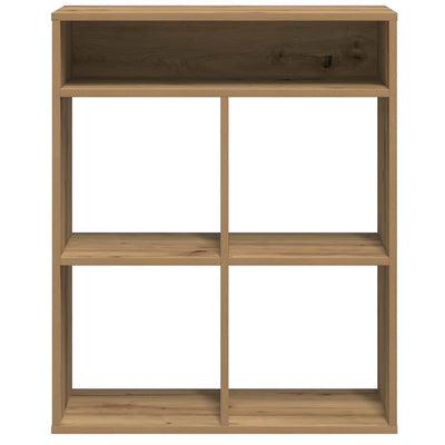 Kirjahylly artesaani tammi 66x31x80 cm tekninen puu