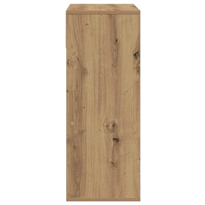 Kirjahylly artesaani tammi 66x31x80 cm tekninen puu