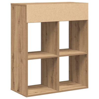 Kirjahylly artesaani tammi 66x31x80 cm tekninen puu