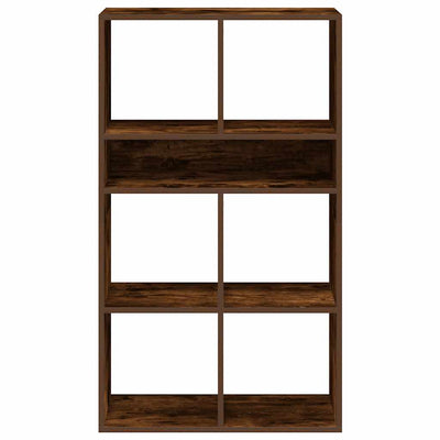 Kirjahylly savutammi 66x31x112 cm tekninen puu