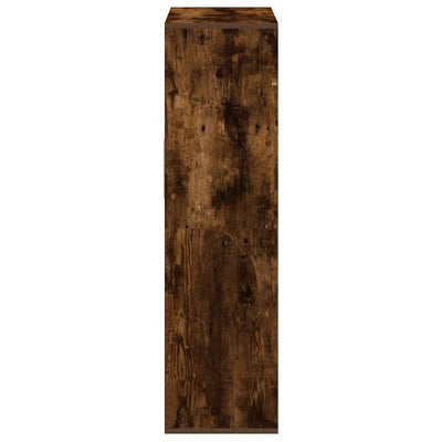 Kirjahylly savutammi 66x31x112 cm tekninen puu
