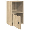 Kirjahylly Sonoma Oak 31x24x52 cm Engineered Wood