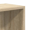 Kirjahylly Sonoma Oak 31x24x52 cm Engineered Wood