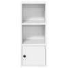 Valkoinen kirjahylly Slobodanca 31x24x77cm (puinen)