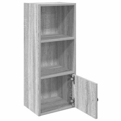 Kirjahylly harmaa Sonoma 31x24x77 cm tekninen puu