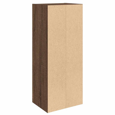 Kirjahylly ruskea tammi 31x24x77 cm tekninen puu