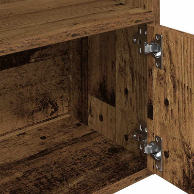 Vanha puu kirjahylly Slobodanca 31x24x127cm (puinen)