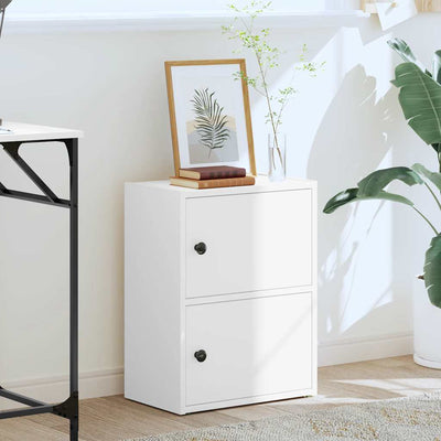 Valkoinen kirjahylly Kinsey 40x24x52cm (puinen)