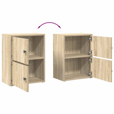 Kirjahylly Sonoma Oak 40x24x52 cm Engineered Wood