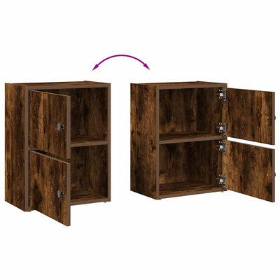 Savutammi kirjahylly Kinsey 40x24x52cm (puinen)