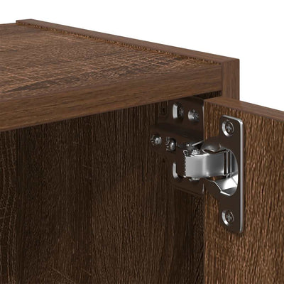 Ruskea kirjahylly Kinsey 40x24x52cm (puinen)