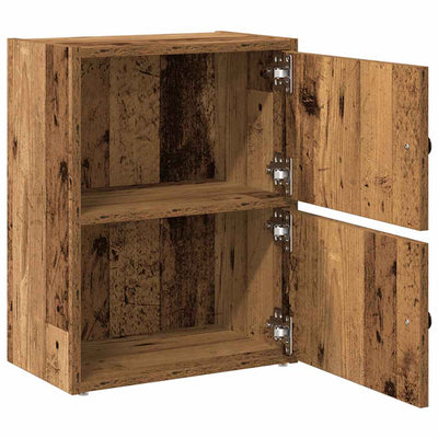 Vanha puu kirjahylly Kinsey 40x24x52cm (puinen)