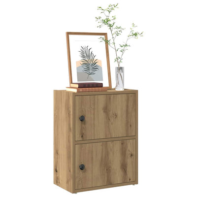 Kirjahylly artesaani tammi 40x24x52 cm tekninen puu