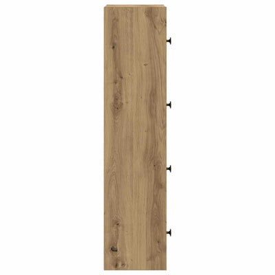 Kirjahylly artesaani tammi 40x24x102 cm tekninen puu