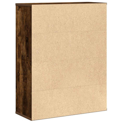 Kirjahylly savutammi 60x24x76,5 cm tekninen puu
