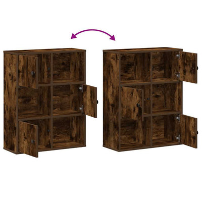 Kirjahylly savutammi 60x24x76,5 cm tekninen puu