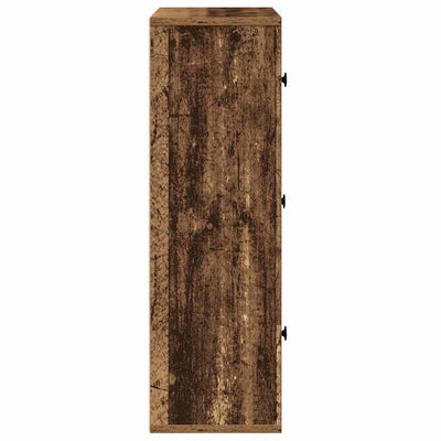 Vanha puu kirjahylly Soledad 60x24x76,5cm (puinen)