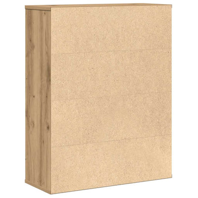 Kirjahylly artesaani tammi 60x24x76,5 cm tekninen puu