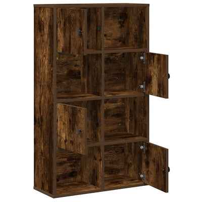 Kirjahylly savutammi 60x24x101,5 cm tekninen puu