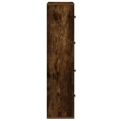 Kirjahylly savutammi 60x24x101,5 cm tekninen puu