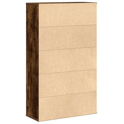 Kirjahylly savutammi 60x24x101,5 cm tekninen puu