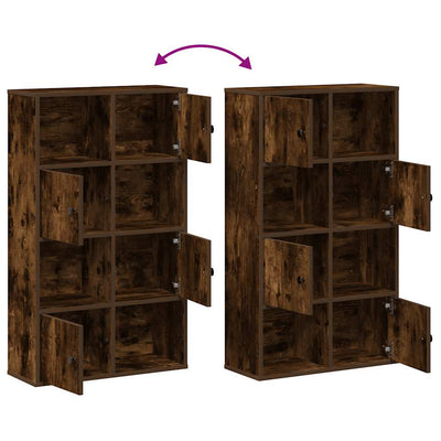 Kirjahylly savutammi 60x24x101,5 cm tekninen puu