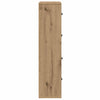 Kirjahylly artesaani tammi 60x24x101,5 cm tekninen puu