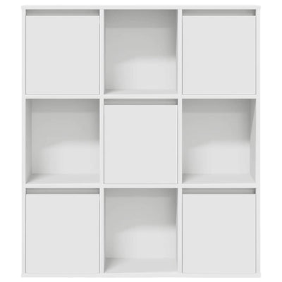 Valkoinen kirjahylly Soledad 89x24x101,5cm (puinen)