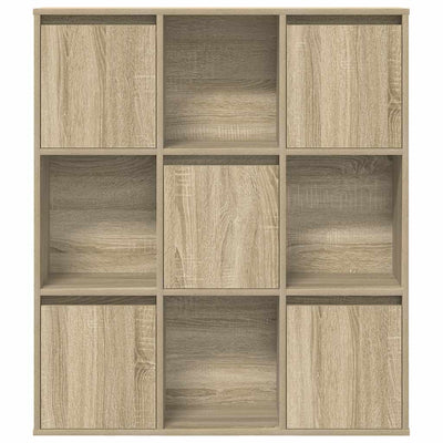Kirjahylly Sonoma-tammi 89x24x101,5 cm tekninen puu