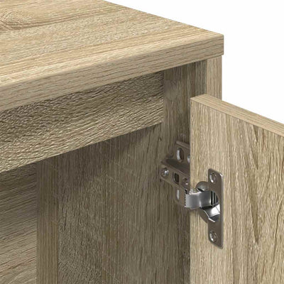 Kirjahylly Sonoma-tammi 89x24x101,5 cm tekninen puu