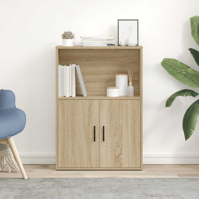 Kirjahylly Sonoma Oak 60x24x85 cm Engineered Wood