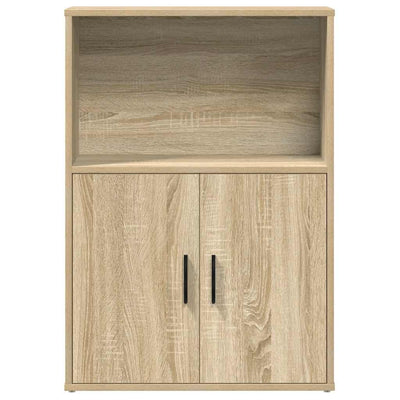 Kirjahylly sonoma oak Sebastita 60x24x85cm (engineered wood)