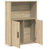Kirjahylly Sonoma Oak 60x24x85 cm Engineered Wood