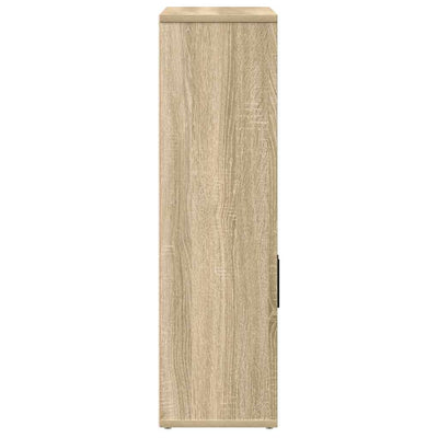 Kirjahylly Sonoma Oak 60x24x85 cm Engineered Wood