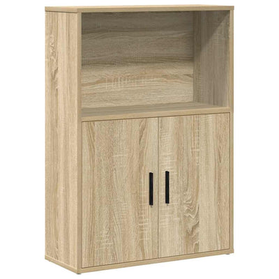 Kirjahylly sonoma oak Sebastita 60x24x85cm (engineered wood)