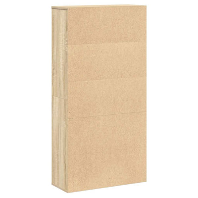 Kirjahylly Sonoma-tammi 60x24x120 cm tekninen puu