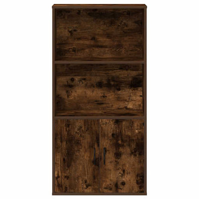 Savutammi kirjahylly Sebastita 60x24x120cm (puinen)