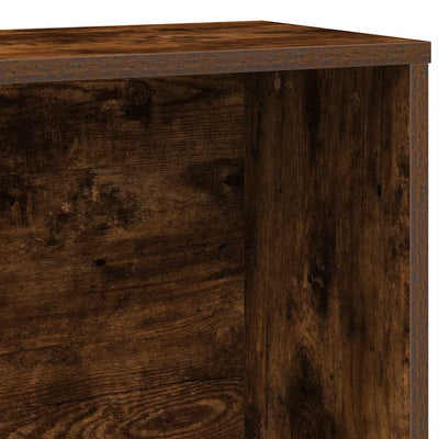 Kirjahylly savutammi 60x24x120 cm tekninen puu