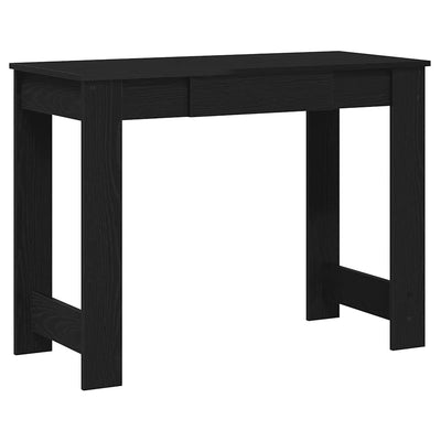 Työpöytä musta 100x45x75 cm tekninen puu