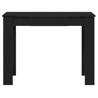 Työpöytä musta 100x45x75 cm tekninen puu