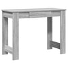 Työpöytä harmaa Sonoma 100x45x75 cm tekninen puu