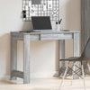 Työpöytä harmaa Sonoma 100x45x75 cm tekninen puu