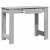 Työpöytä harmaa Sonoma 100x45x75 cm tekninen puu