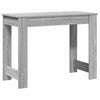 Työpöytä harmaa Sonoma 100x45x75 cm tekninen puu