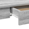 Työpöytä harmaa Sonoma 100x45x75 cm tekninen puu