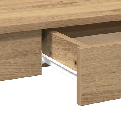 Työpöytä artesaani tammi 100x45x75 cm tekninen puu