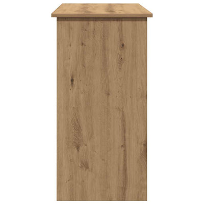 Työpöytä artesaani tammi 80x40x75 cm tekninen puu