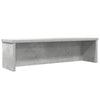 Betoninharmaa keittiötelineet pinottavat Muhamad 50x15x16cm (2 kpl)