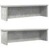 Betoninharmaa keittiötelineet pinottavat Muhamad 60x15x16cm (2 kpl)